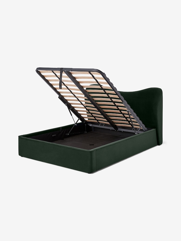 MADE.COM Green Kooper Ottoman Storage Bed - Image 2 of 2