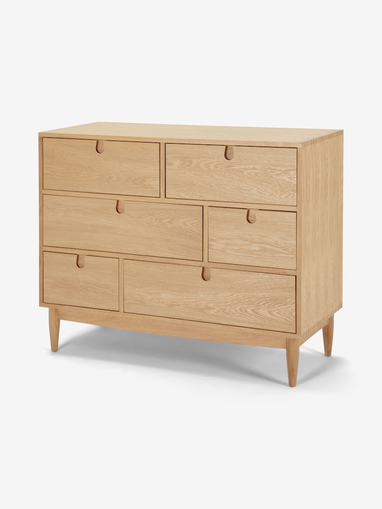 MADE.COM Oak Penn 6 Drawer Chest of Drawers - Image 3 of 3