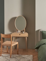 MADE.COM Oak Penn Console Dressing Table - Image 1 of 5