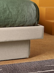 MADE.COM Oatmeal Robyn Platform Storage Bed - Image 3 of 5