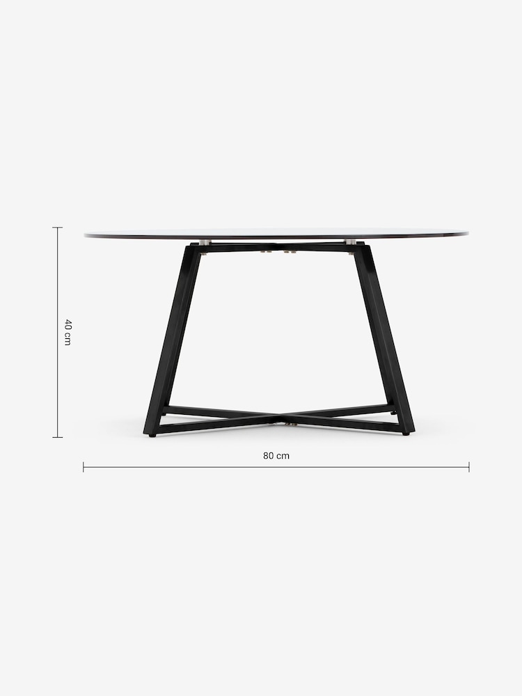 MADE.COM Black Haku Coffee Table - Image 2 of 2
