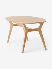 MADE.COM Oak Jenson Extendable 6 to 8 Seater Round Dining Table - Image 1 of 2