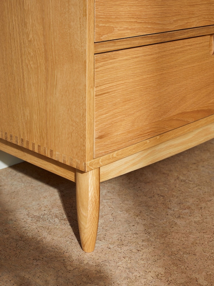 MADE.COM Oak Penn 9 Drawer Chest of Drawers - Image 2 of 5