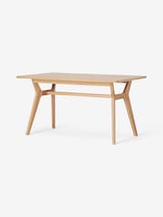 MADE.COM Oak Jenson Compact Rectangular 4 to 6 Seater Dining Table - Image 2 of 3