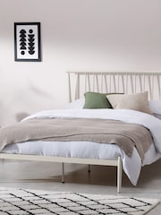 MADE.COM Ecru Penn Metal Bed Frame - Image 2 of 6