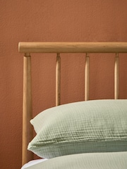 MADE.COM Oak Penn Bed - Image 2 of 6