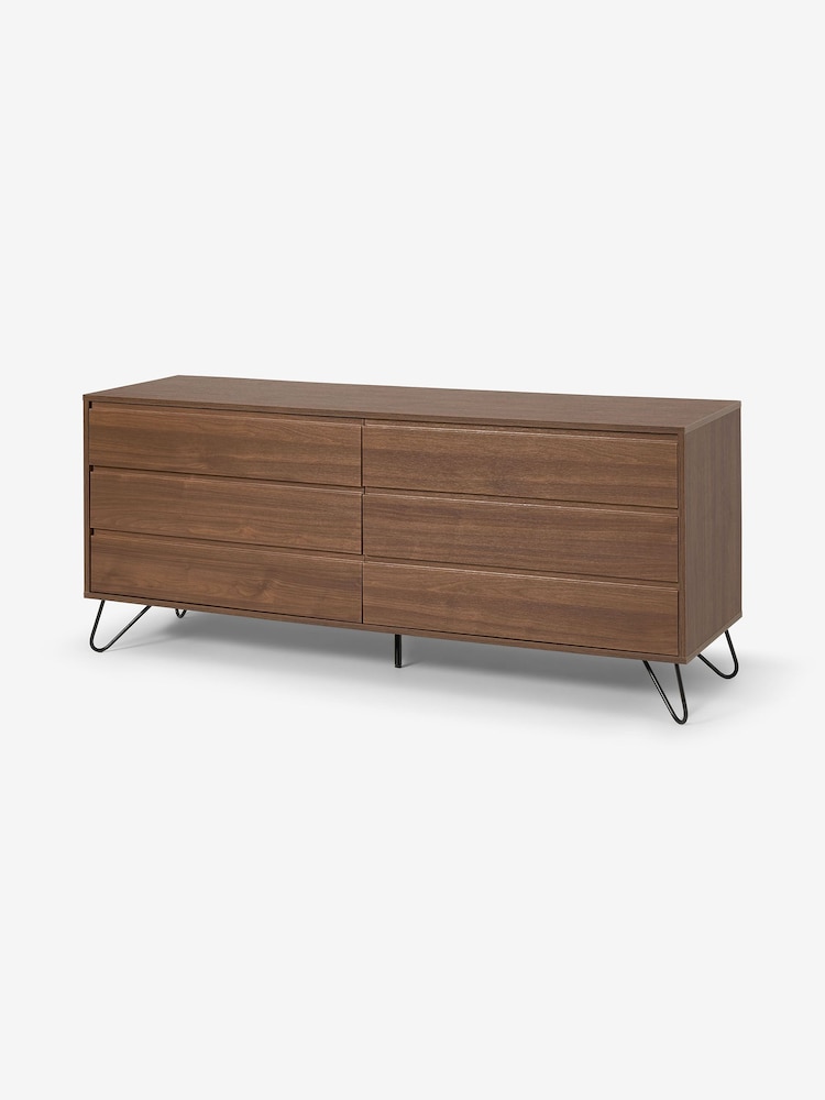 MADE.COM Wood Wide Elona Chest of Drawers - Image 1 of 7