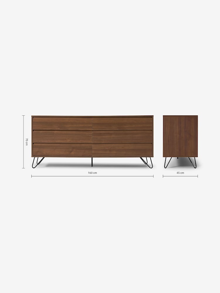 MADE.COM Wood Wide Elona Chest of Drawers - Image 7 of 7