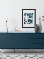 MADE.COM Blue Elona Large Sideboard - Image 2 of 5