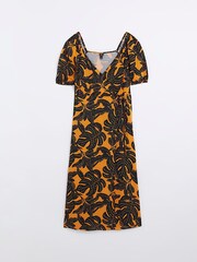 River Island Orange Wrap Dress - Image 5 of 6