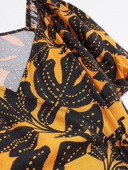 River Island Orange Wrap Dress - Image 6 of 6