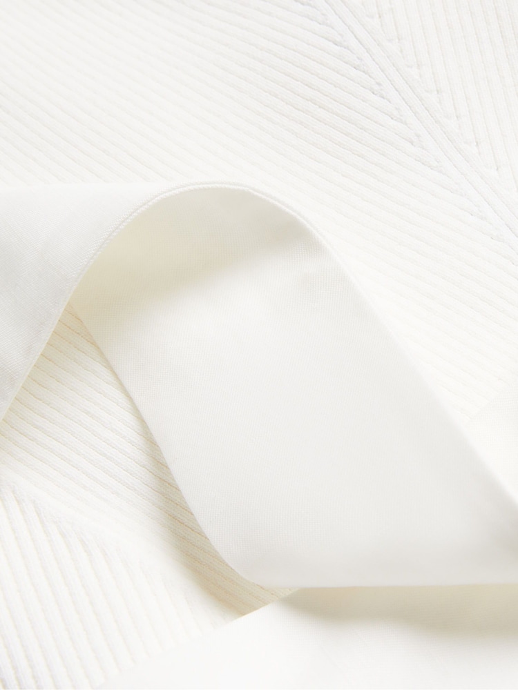 Ted Baker White Off The Shoulder Tabbiaa Wide Leg Jumpsuit - Image 5 of 5