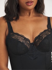 Simply Be Black Magisculpt Ella Lace Firm Control Bodyshaper - Image 4 of 4