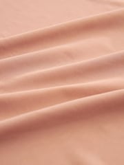 Nude Cream Mesh Short Sleeve Scatter Sparkle Top - Image 5 of 6
