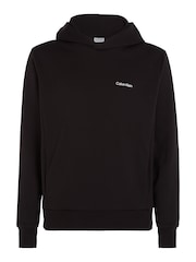 Calvin Klein Black Micro Logo Hoodie - Image 4 of 6
