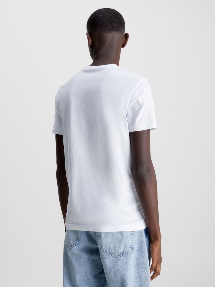 Calvin Klein Jeans Logo Pocket Slim T-Shirt - Image 2 of 6
