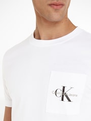 Calvin Klein Jeans Logo Pocket Slim T-Shirt - Image 3 of 6