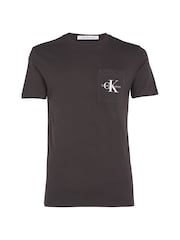 Calvin Klein Jeans Logo Pocket Slim T-Shirt - Image 4 of 6