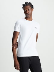 Calvin Klein White Slim Essential T-Shirt - Image 1 of 6