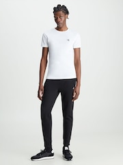 Calvin Klein White Slim Essential T-Shirt - Image 3 of 6