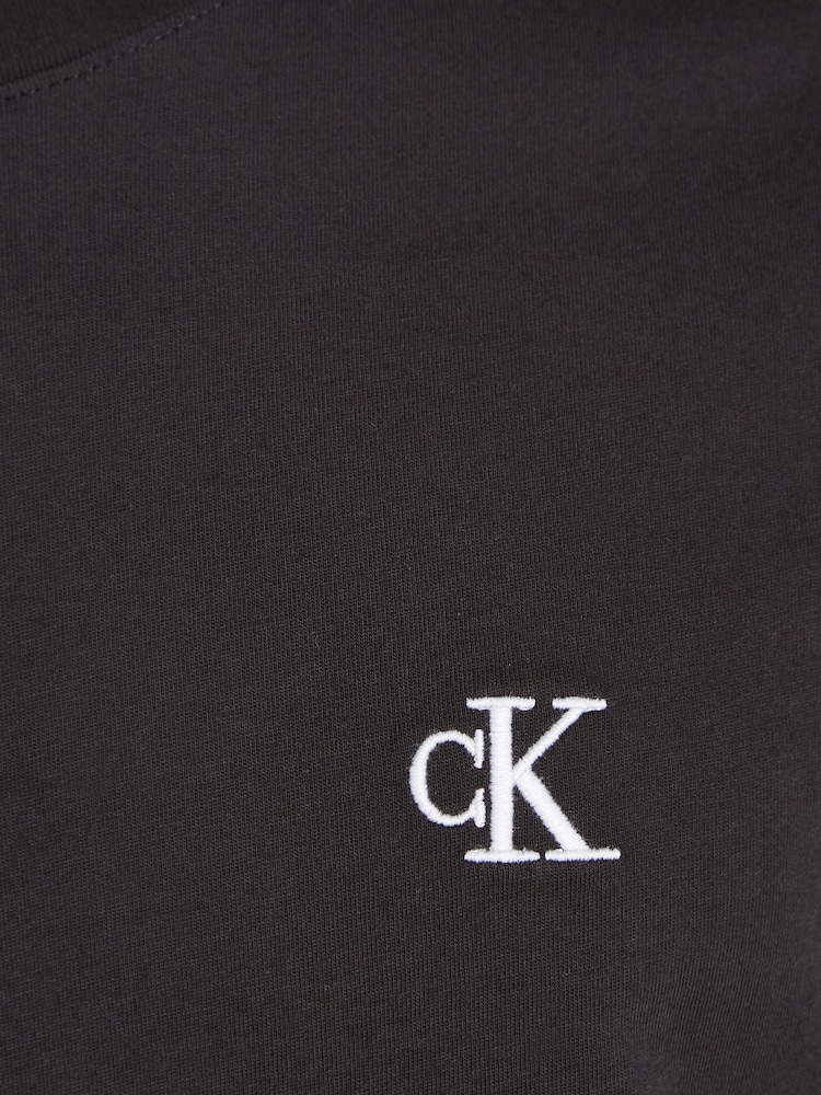 Чорний - Тонка футболка Calvin Klein Essential - Image 4 of 4