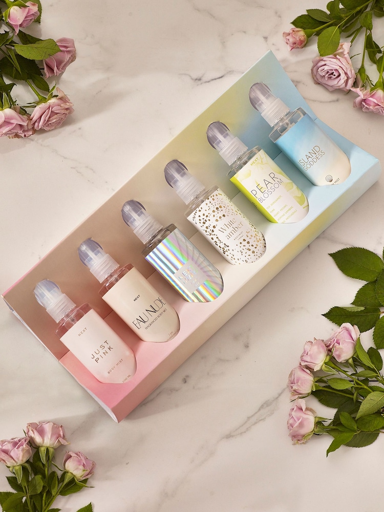 Set of 6 100ml Fragranced Body Mist - Image 1 of 3