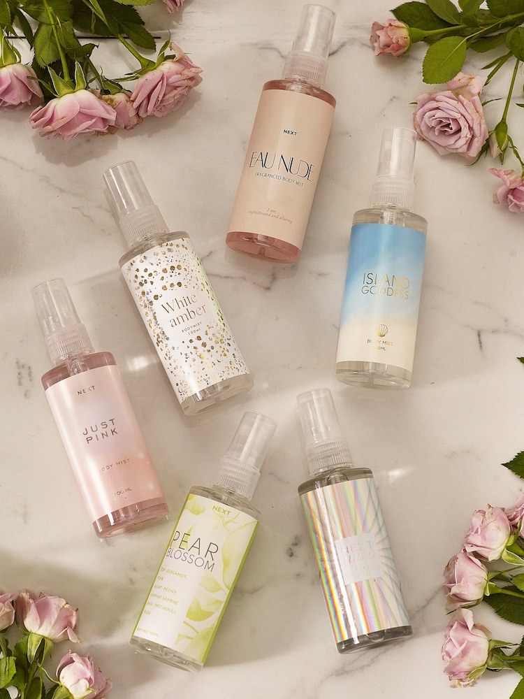 Set of 6 100ml Fragranced Body Mist - Image 2 of 3