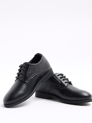 River Island Embossed Neo Point Black Shoes - Image 5 of 6
