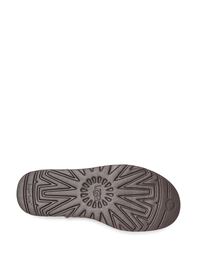 UGG Grey Classic Mini Platform Boots - Image 6 of 6