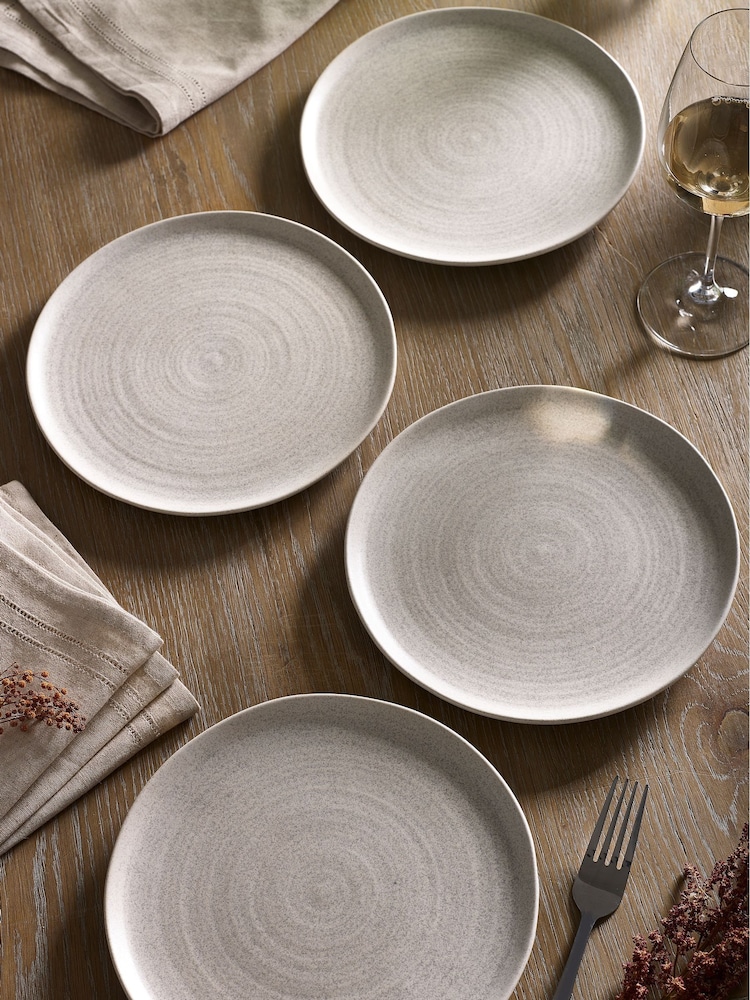 Stone Kya Dinnerware Set of 4 Side Plates - Image 1 of 3