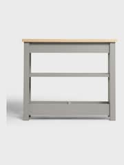 Dove Grey Malvern Oak Effect Sofa Side Table - Image 6 of 9