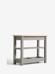 Dove Grey Malvern Oak Effect Sofa Side Table - Image 7 of 9