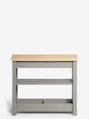 Dove Grey Malvern Oak Effect Sofa Side Table - Image 8 of 9