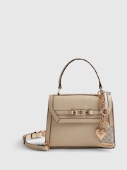 River Island Cream Mini Cross-Body Tote Bag - Image 2 of 6