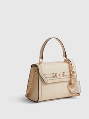 River Island Cream Mini Cross-Body Tote Bag - Image 4 of 6