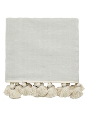 Morris & Co Silver Pure Torshavn Throw - Image 4 of 4