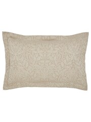 Morris & Co Cream Pure Acorn Jacquard Oxford Pillowcase - Image 4 of 4