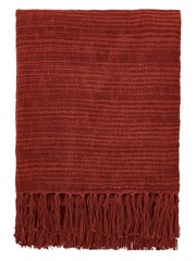 Morris & Co Red Crown Imperial Throw - Image 4 of 4