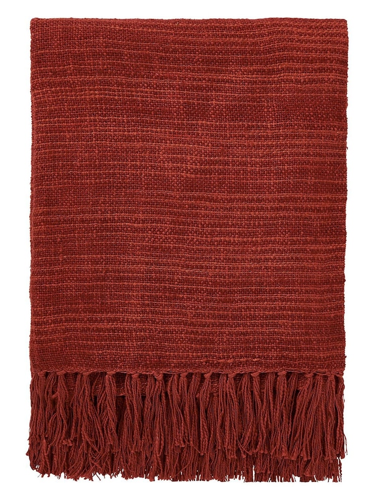 Morris & Co Red Crown Imperial Throw - Image 4 of 4