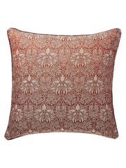 Morris & Co Red Crown Imperial Square Pillowcase - Image 4 of 4