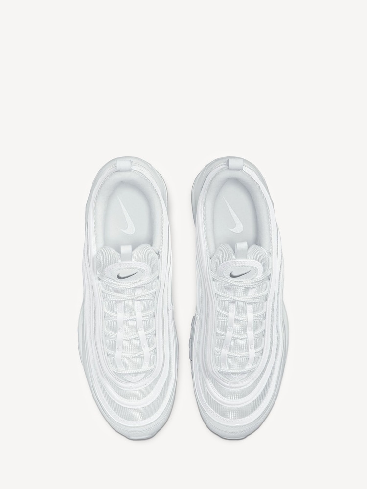 Nike White Air Max 97 Trainers - Image 4 of 11