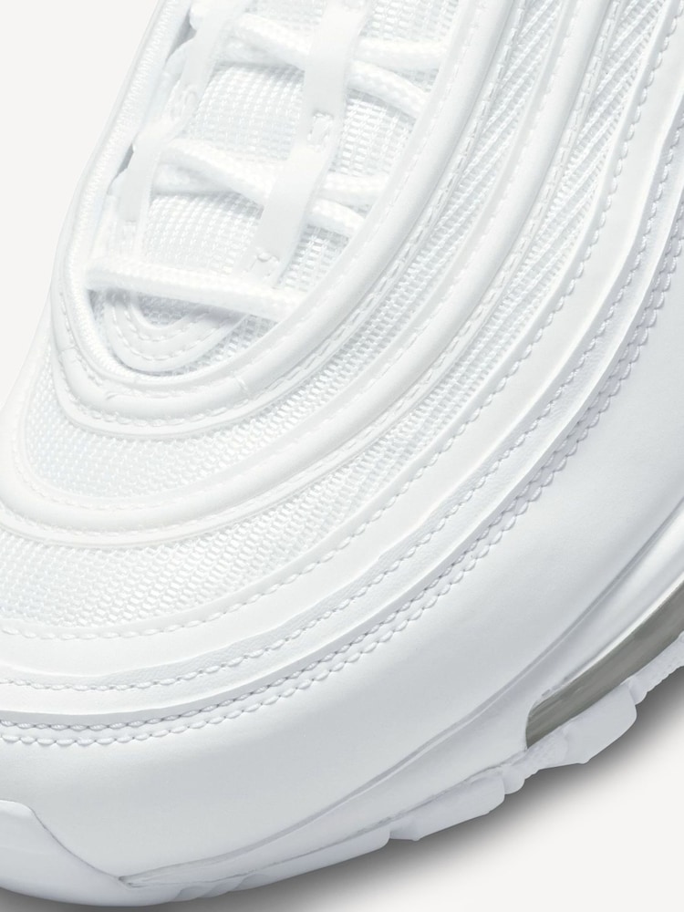 Nike White Air Max 97 Trainers - Image 5 of 11