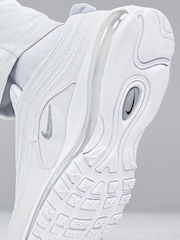 Nike White Air Max 97 Trainers - Image 9 of 11