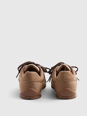 River Island Brown Slim Double Lace Trainers - Image 3 of 5