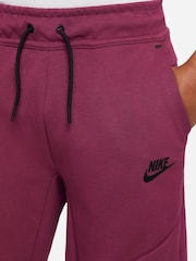 Nike Plum Purple Tech Fleece Joggers - Image 3 of 5