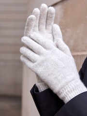 Grey Collection Luxe 30% Cashmere Gloves - Image 3 of 4