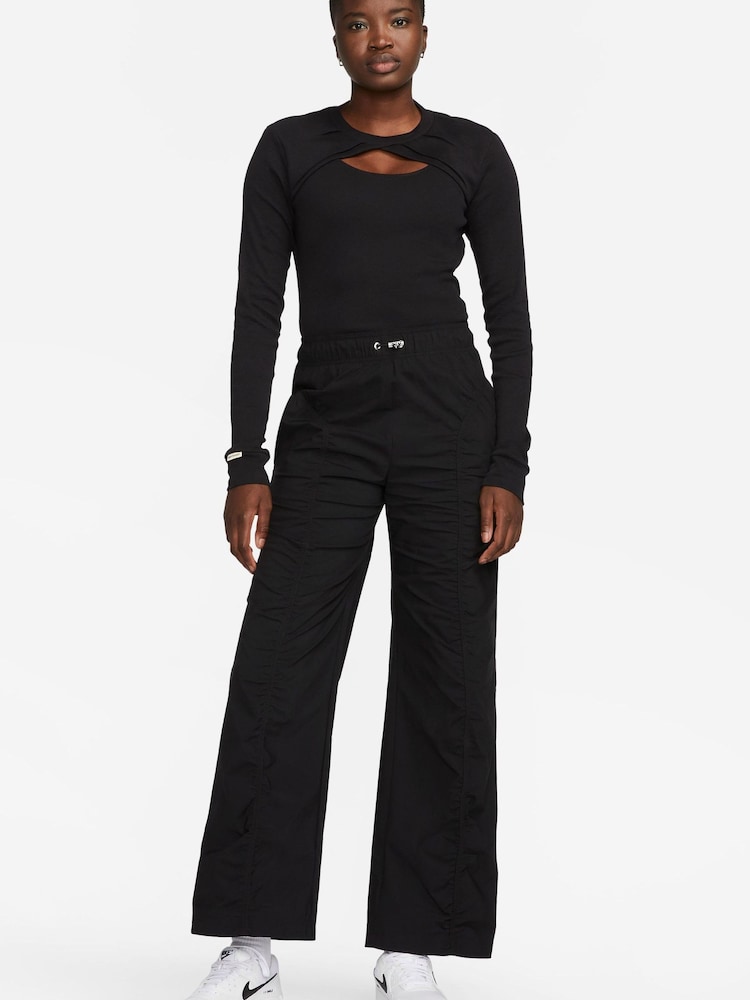 Nike Black Parachute Woven Cargo Trousers - Image 7 of 7