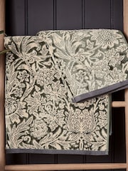 Morris & Co Grey Crown Imperial Towel - Image 1 of 3