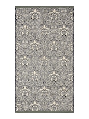 Morris & Co Grey Crown Imperial Towel - Image 2 of 3