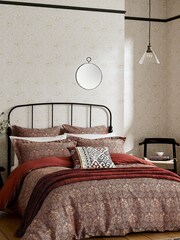 Morris & Co Red Crown Imperial Duvet Duvet Cover - Image 1 of 3